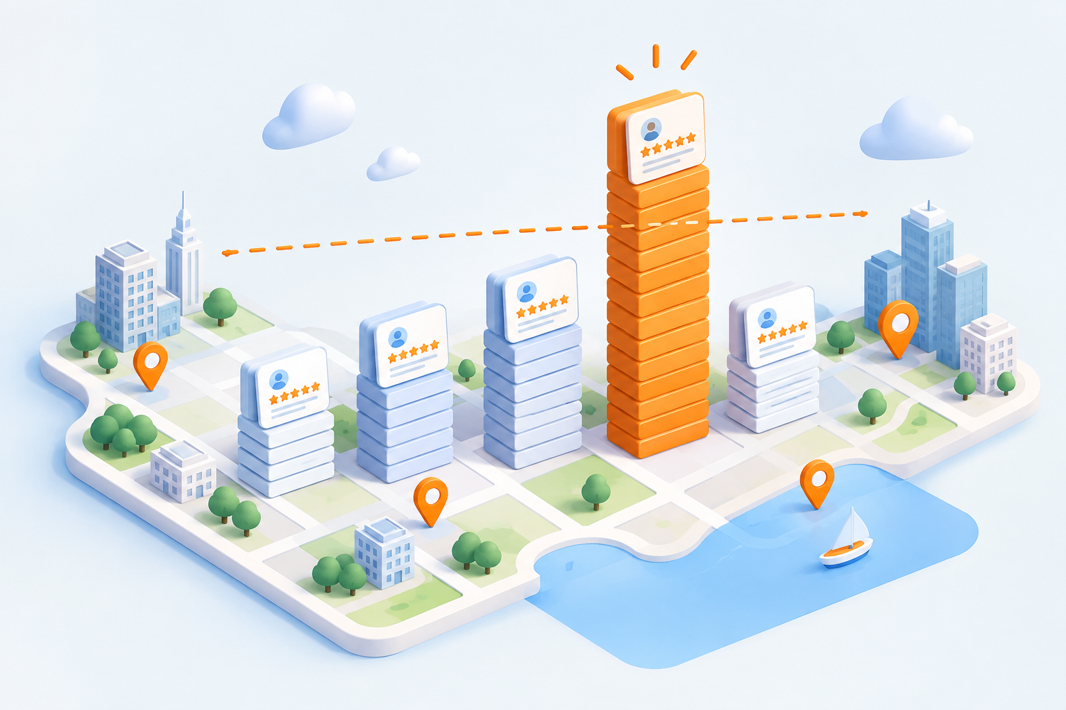 Combien d'avis Google faut-il pour être visible ? Les seuils réels par secteur et par ville