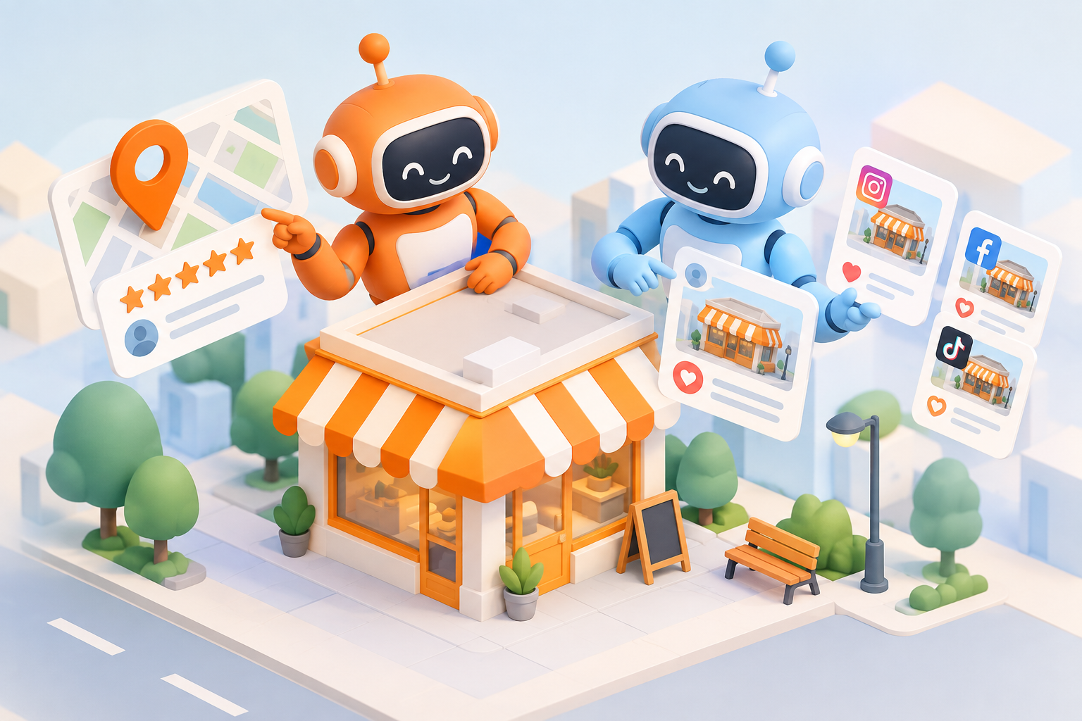 Muse de Meta et GMB Club : qui fait quoi pour votre commerce